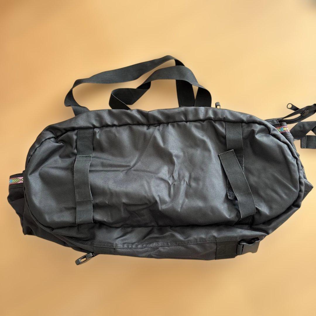 aldies ブラック ボストンバッグ