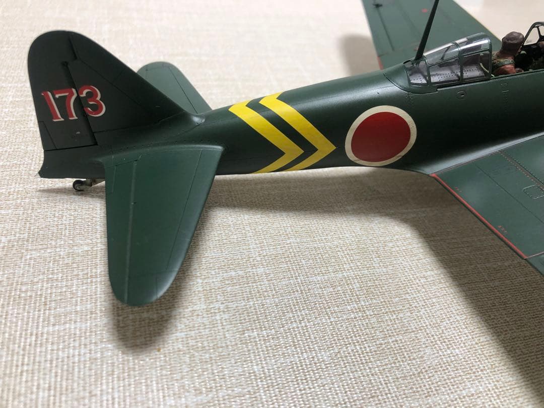 三菱　零式艦上戦闘機ニニ型甲　第582海軍航空隊(完成品) 1/48