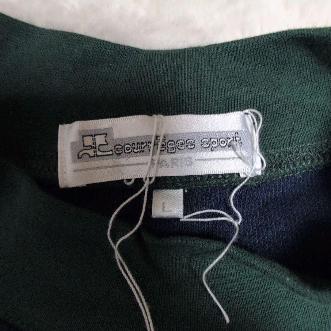 未使用 タグ付き courreges SPORTS Vintage トレーナー
