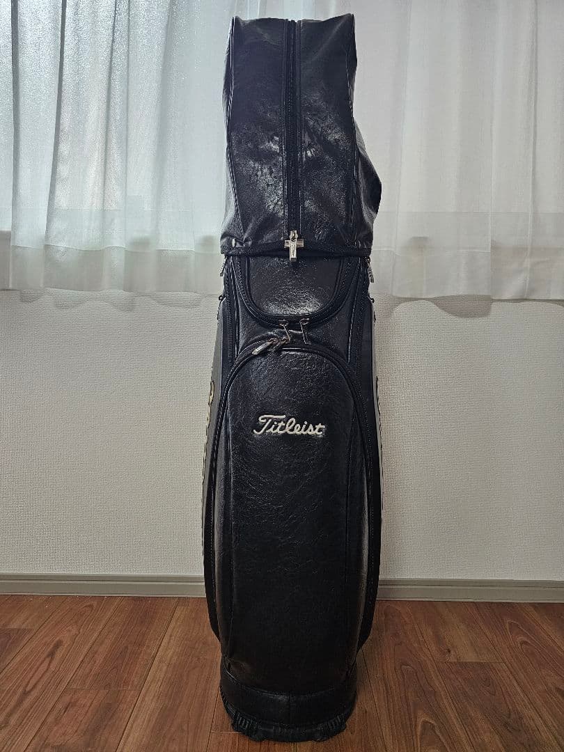 Titleist ブラック キャディバッグ 9.5型