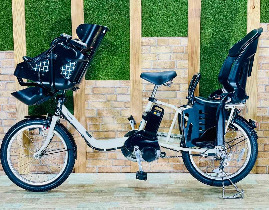愛知静岡配送可 No1モデル ホワイト ギュット電動アシスト自転車 H1284