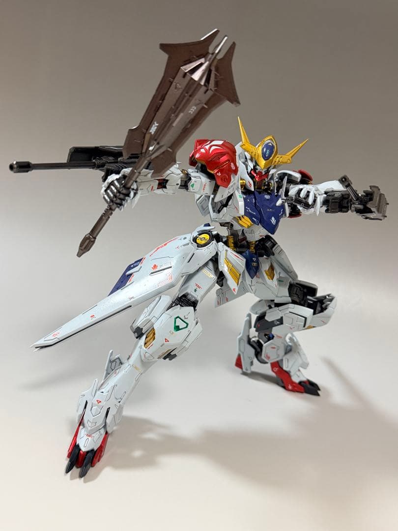 【イカスミバルバトス】MGガンダムバルバトスルプス／ガンダムヴィダール