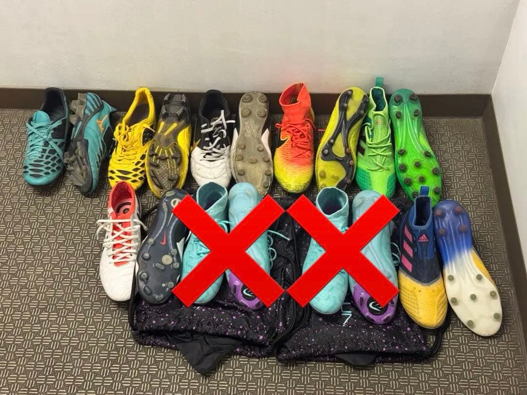 サッカースパイク まとめ売り 26.5cm~27.5cm