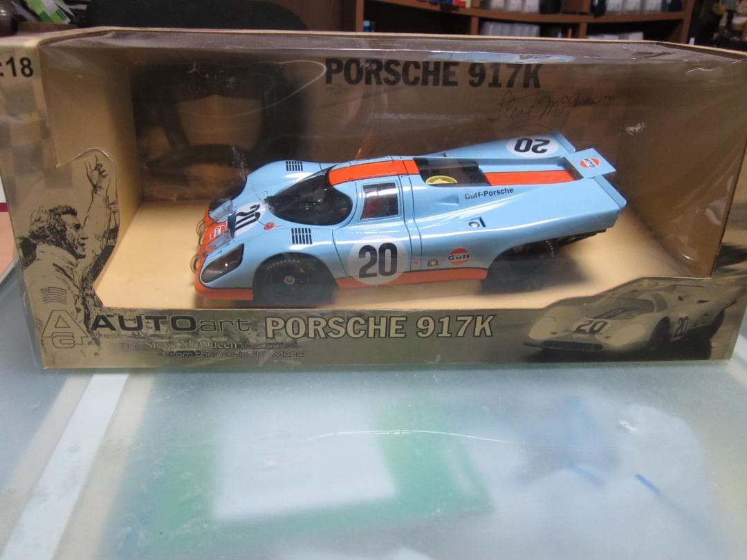 ミニカー AUTOart Porsche 917 Gulf 1/18