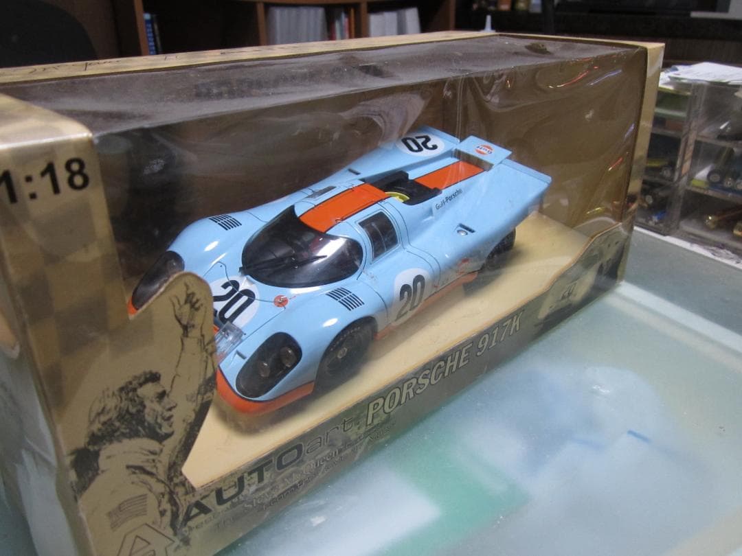 ミニカー AUTOart Porsche 917 Gulf 1/18