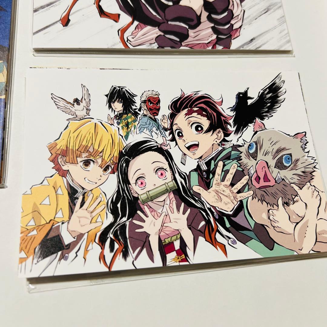 鬼滅の刃 全集中展 立志編　幕間画ポストカードセット 壱・弐・肆
