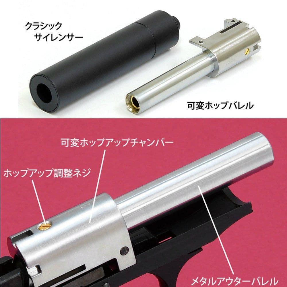 MARUZEN ワルサー PPK/PPK/S サイレンサーセット