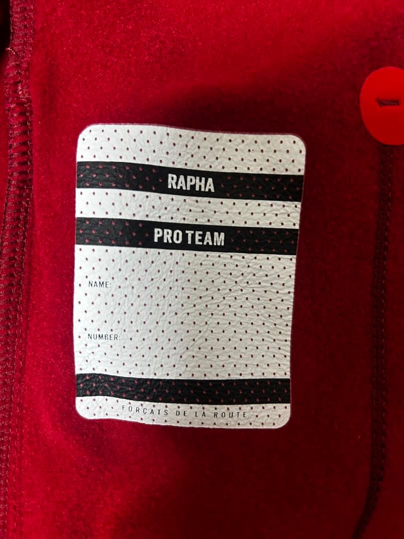 Rapha PRO TEAM WINTER JERSEY XXS赤