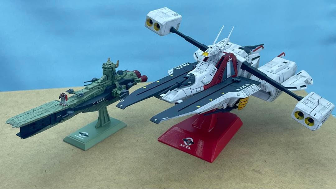 EXモデル　アーガマ　サラミス 改モンブラン　セット