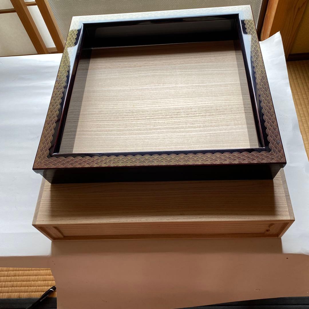 青海波炉縁