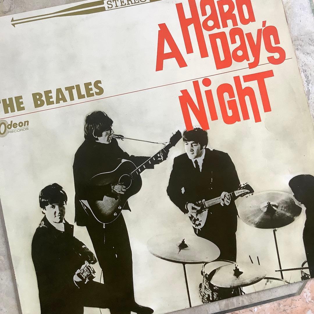 レア!価格修正シール付! ビートルズ 赤盤1964年初版 ビートルズがやって来る