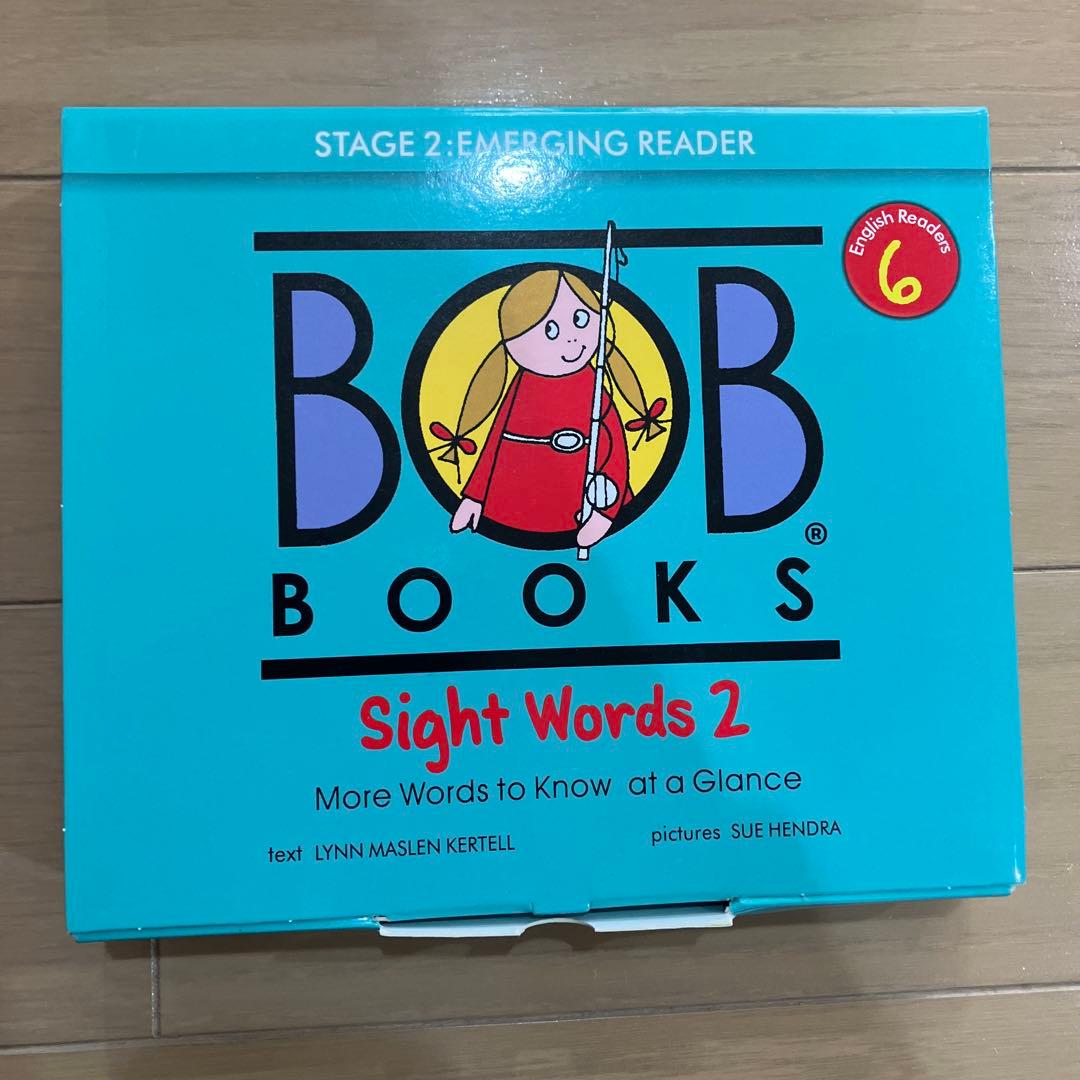 BOB books 6セット英語絵本　英語教材 音声あり