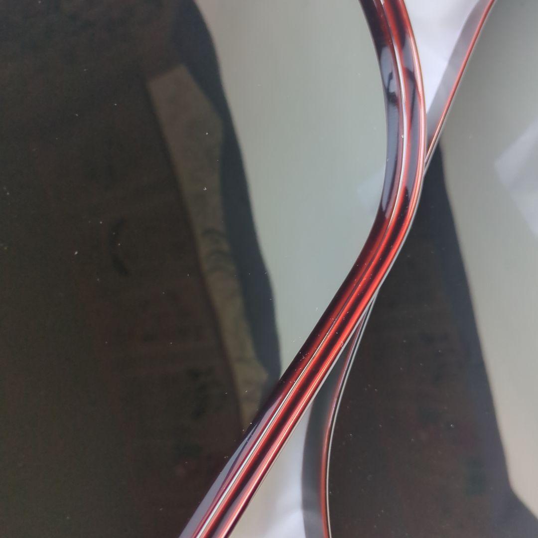 越前塗　粂治郎　溜塗　コーヒー盆　2枚 越前漆器
