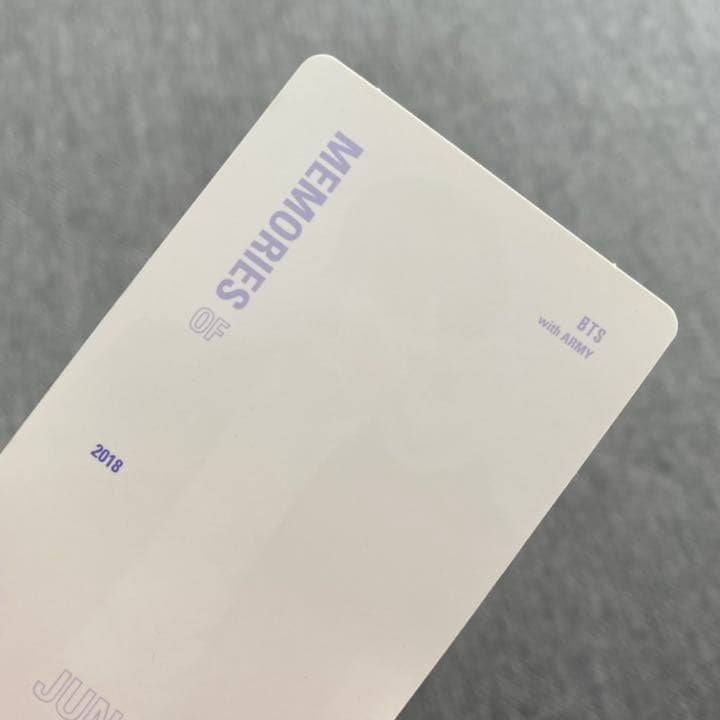 BTS トレカ グク Memories2018 DVD
