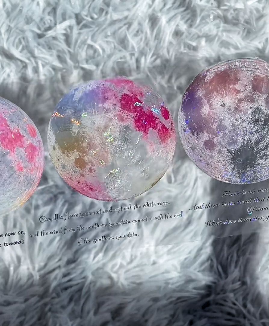 【9482】海外　マステ　6m巻　貝殻光マスキングテープ　月　英文字　装飾背景系