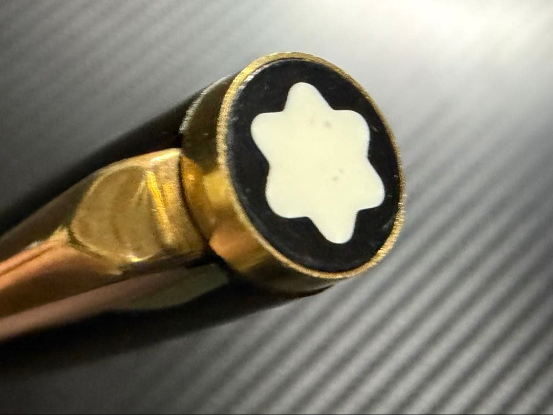 Mont Blanc No.221 ブラック 両用式 M 中字 万年筆