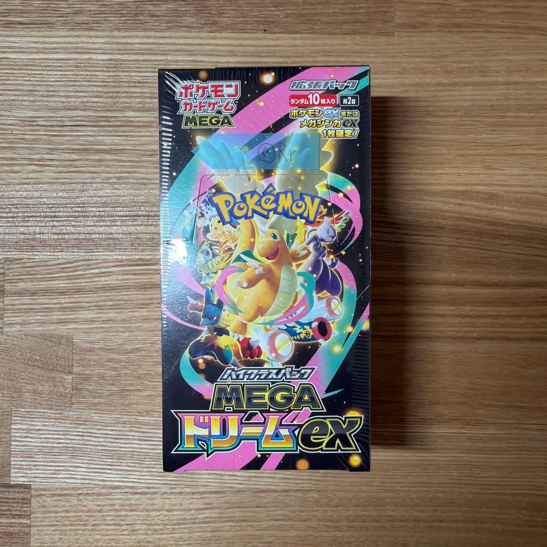 MEGAドリームex 1BOX メガドリームex シュリンク付 ポケセン産