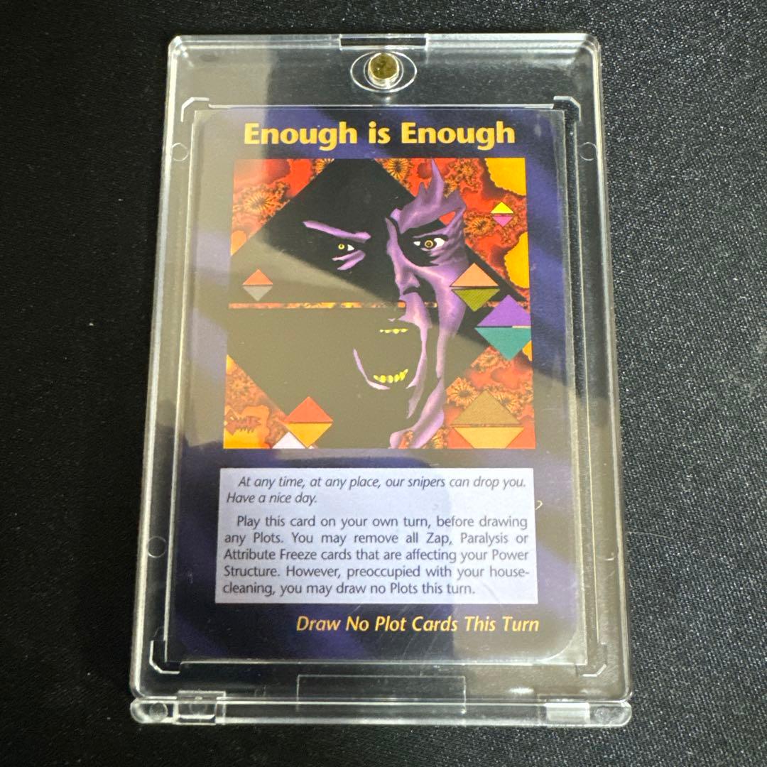 Enough is Enough シングル1枚 イルミナティカード