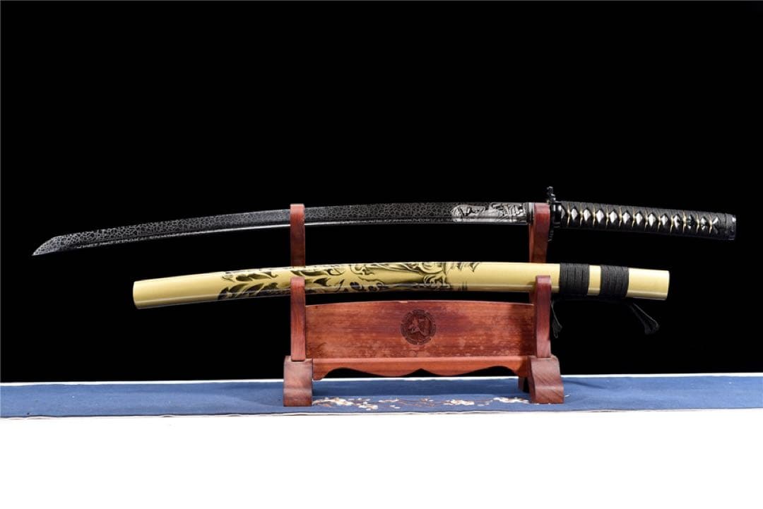 夜魘 刀装具 日本刀 武具 鑑賞刀 居合刀 模造刀 舞踊刀