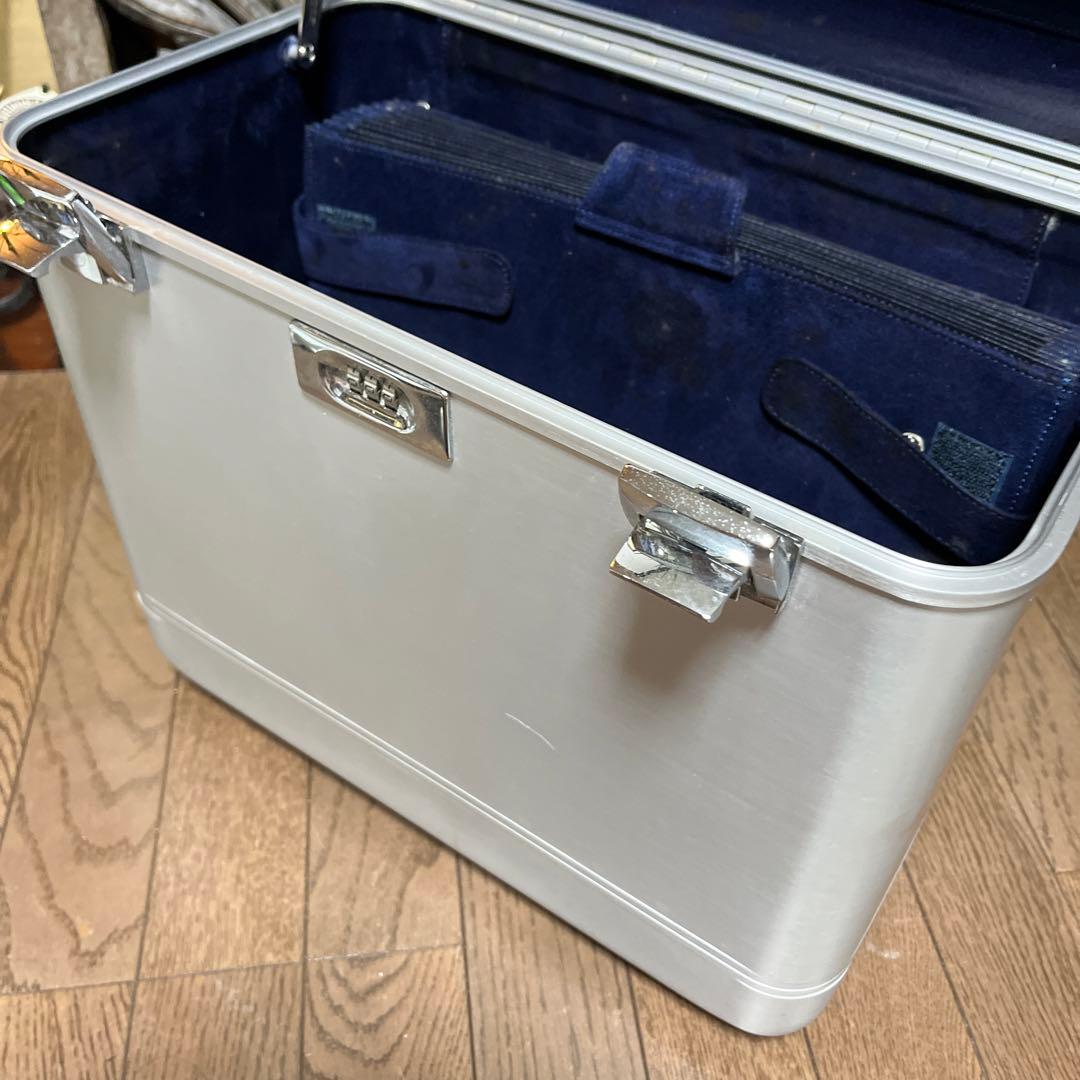 専用品　【未使用】超希少 ゼロハリバートン レコードケース　パイロットケース