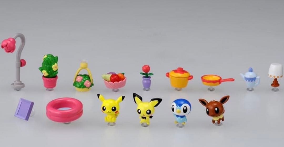ポケモン　ドールハウス　ピカチュウ　ポッチャマ　202504130635