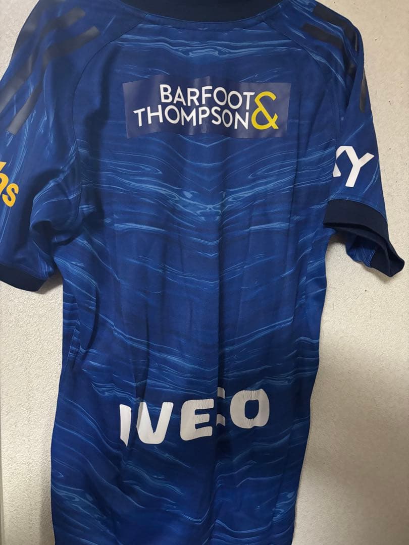 Blues ラグビージャージ adidas 青