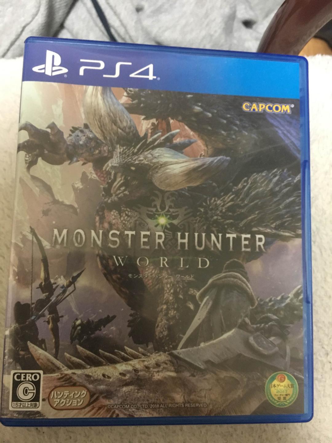 ps4本体 モンスタハンターワールド