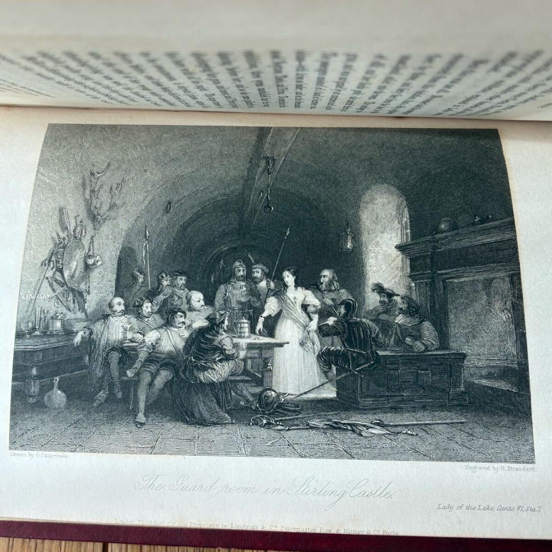 1835年 銅版画21点完品 Scott and Scotland アンティーク