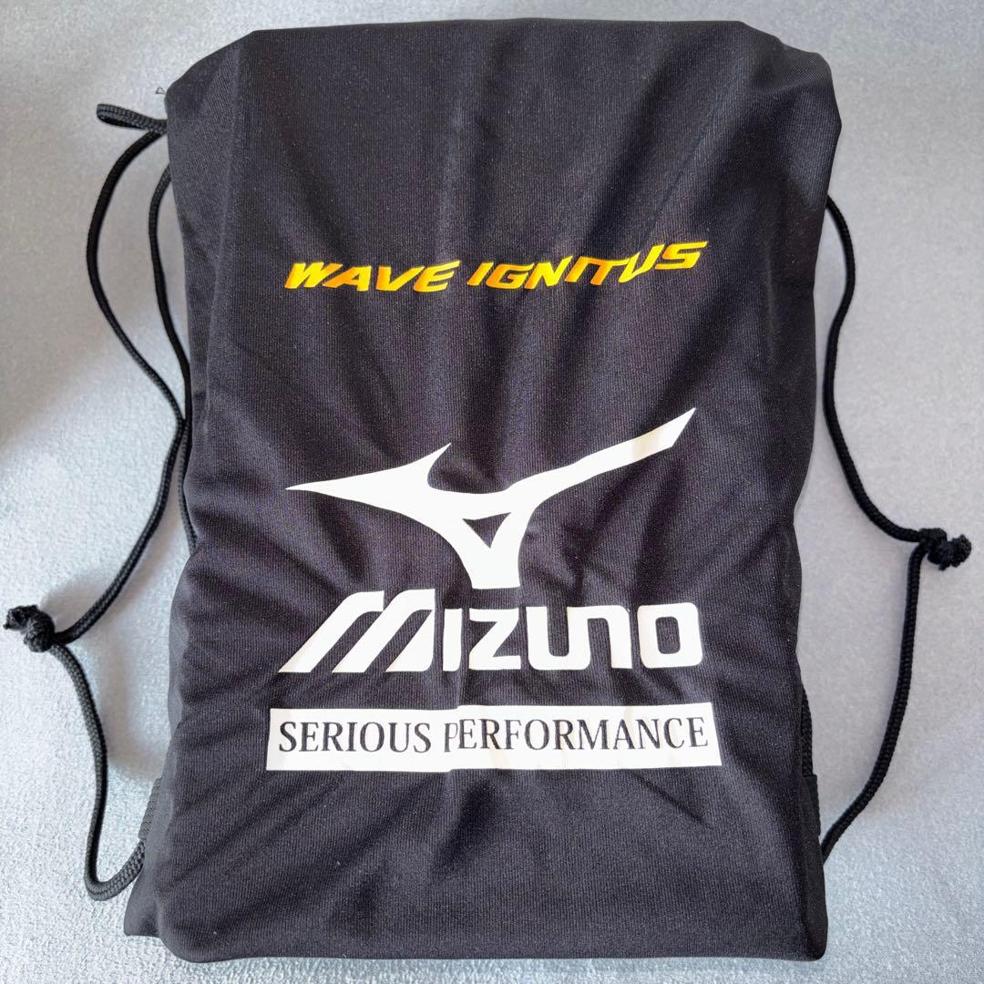 ミズノ ウエーブ イグニタス 2 MD ホワイト×ブルー　26.5cm
