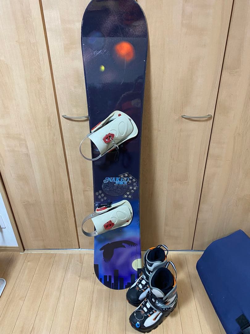 BOARD Nakedモデル 紫青 付属品付き