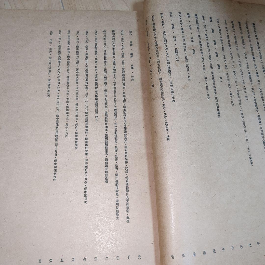 古刀上作銘鑑