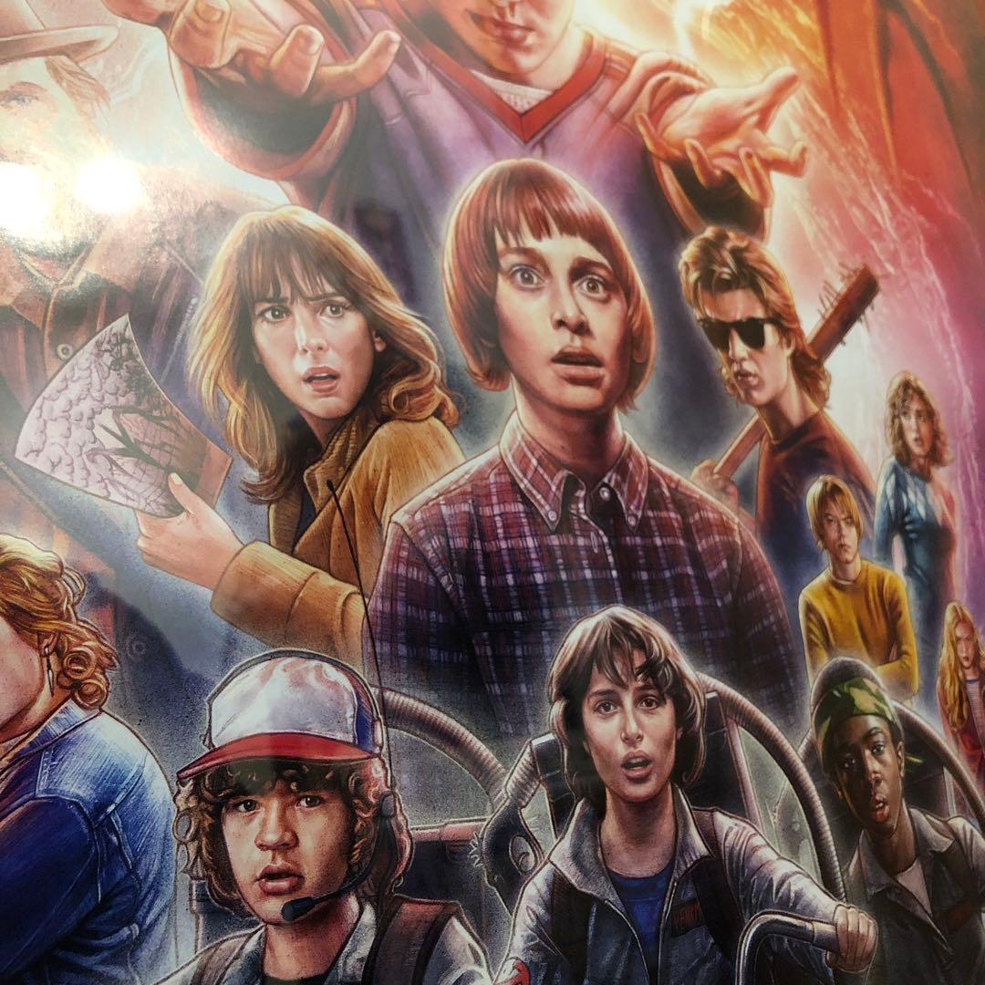 ストレンジャーシングス StrangerThings 2 ポスター A1 額装品