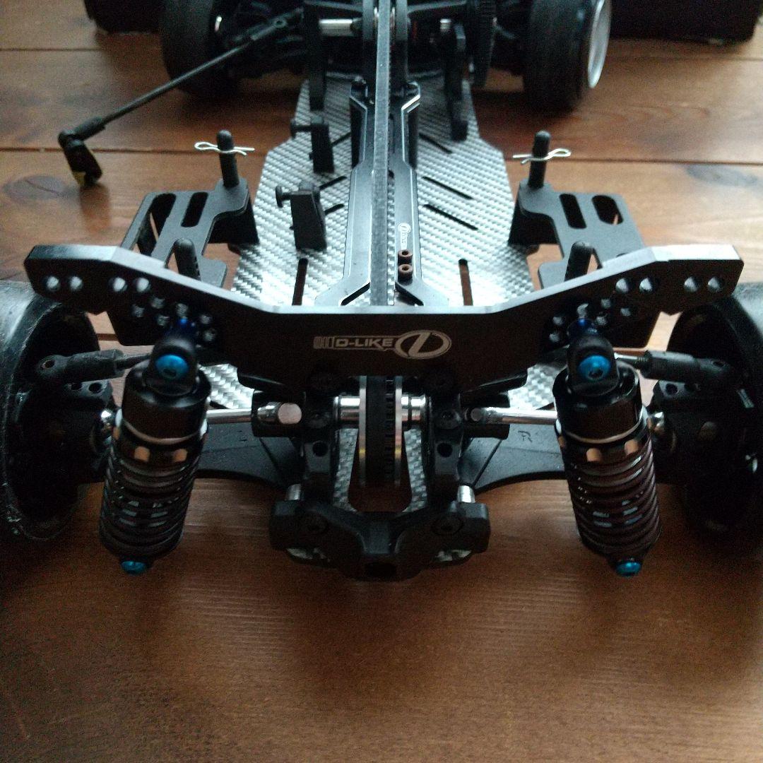 ラジコン1/10 Dライクエボル シャーシケツカキ使用