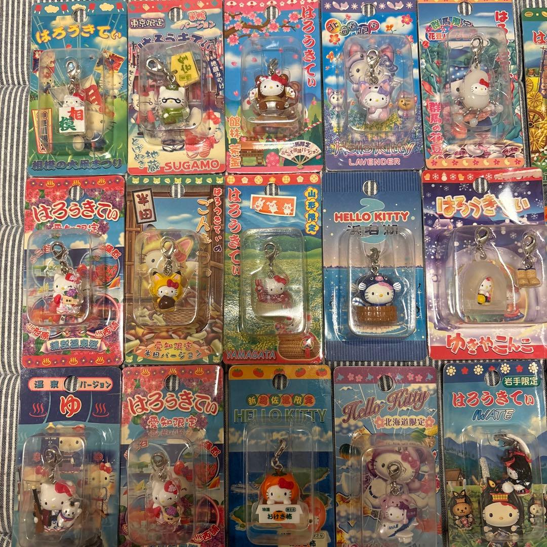 ご当地キティ　ファスナーマスコット　セット