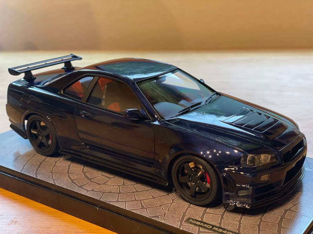 TAMIYA製NISMO R34 GTR Z-tune 完成品