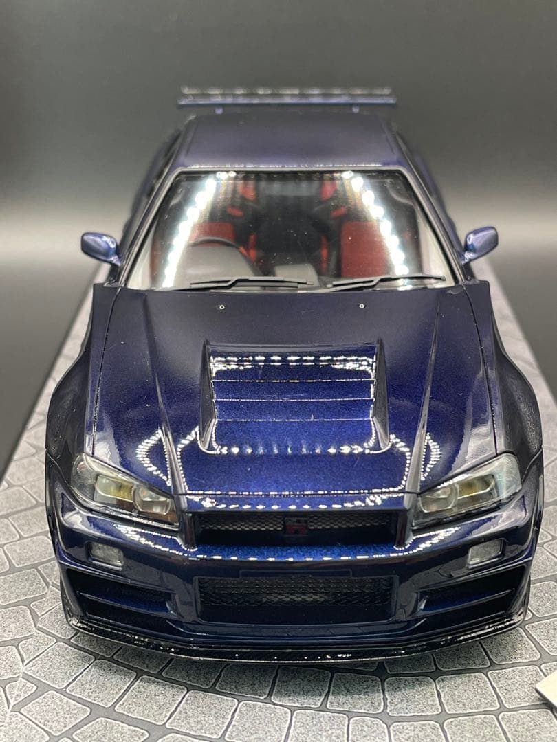TAMIYA製NISMO R34 GTR Z-tune 完成品