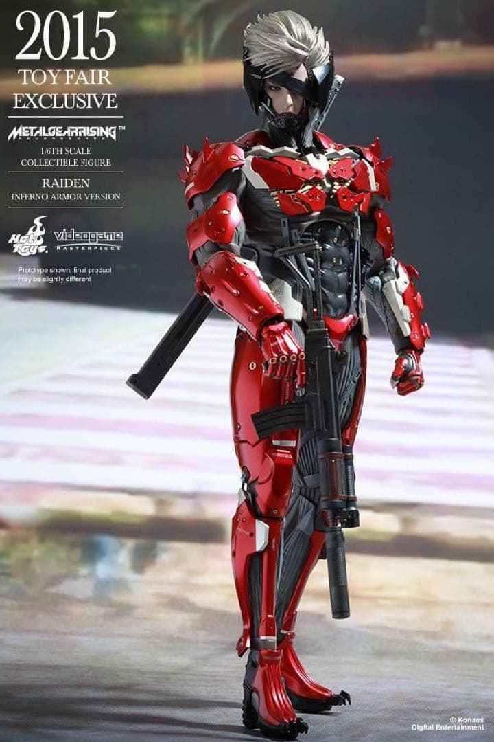 VGM19 ホットトイズ雷電 インフェルノアーマーl Gearフィギュア