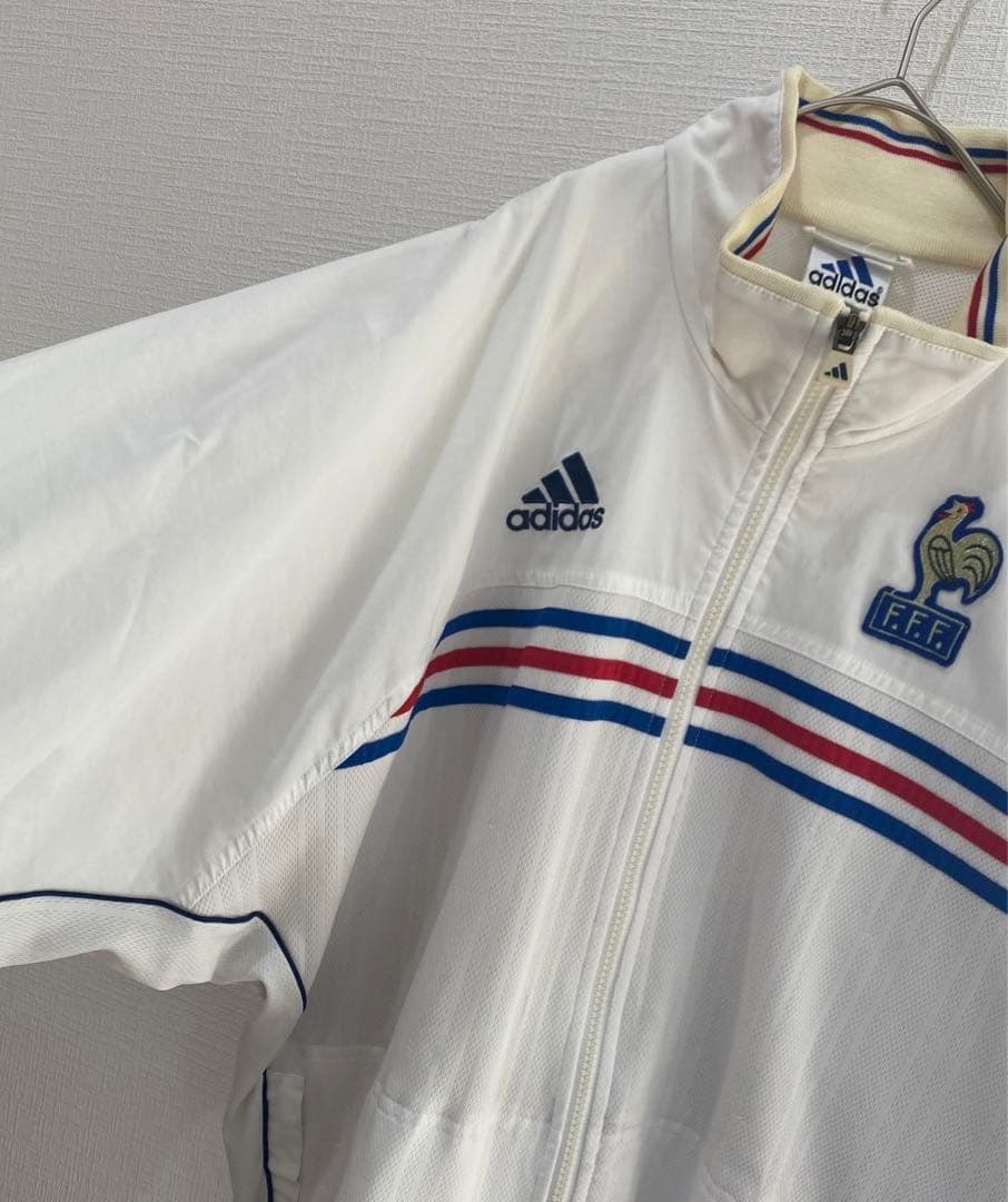 極稀少 フランス代表 adidas／トラックトップ 異素材