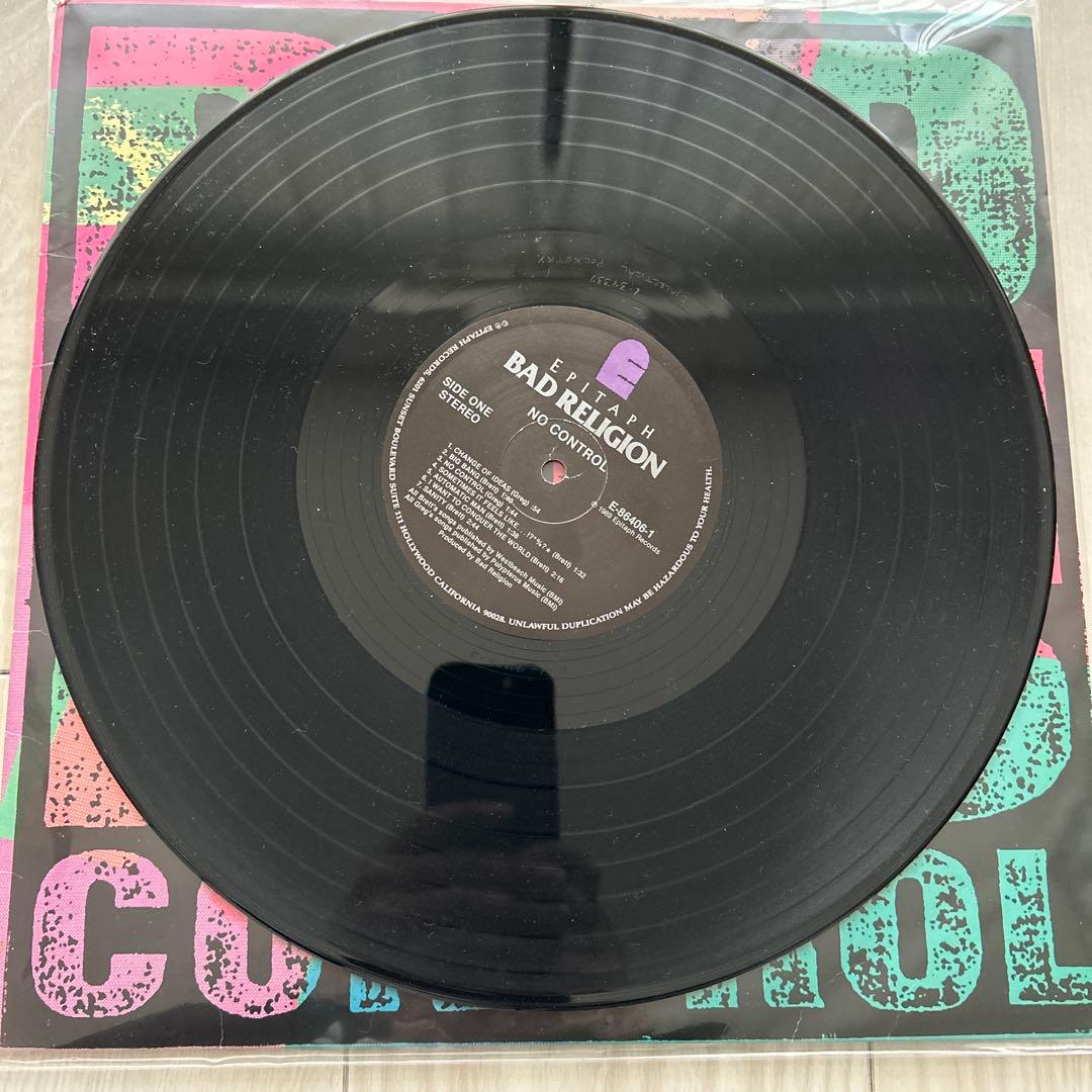 BAD RELIGION NO CONTROL レコード