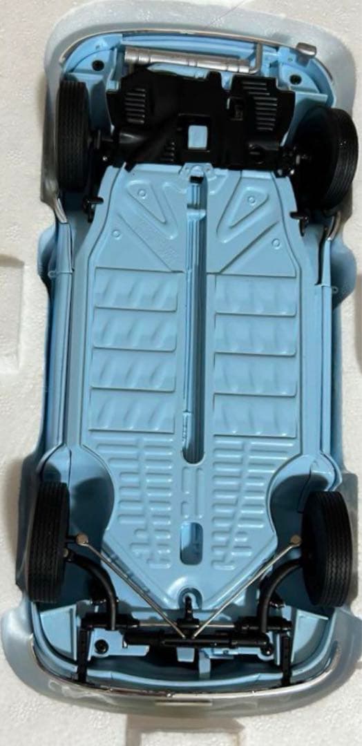 の*ー様 エブロSubaru 360 水色 ミニカー1/12