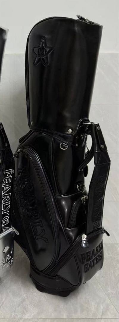 PEARLYGATES 希少BLACK モデルキャディバッグ パーリーゲイツ
