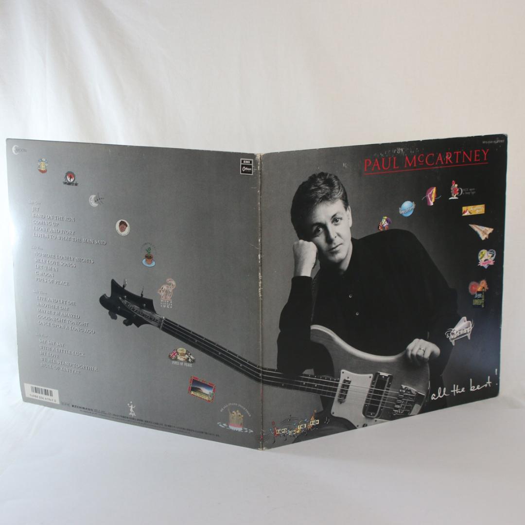 日本盤LP Paul McCartney All the best ステレオ