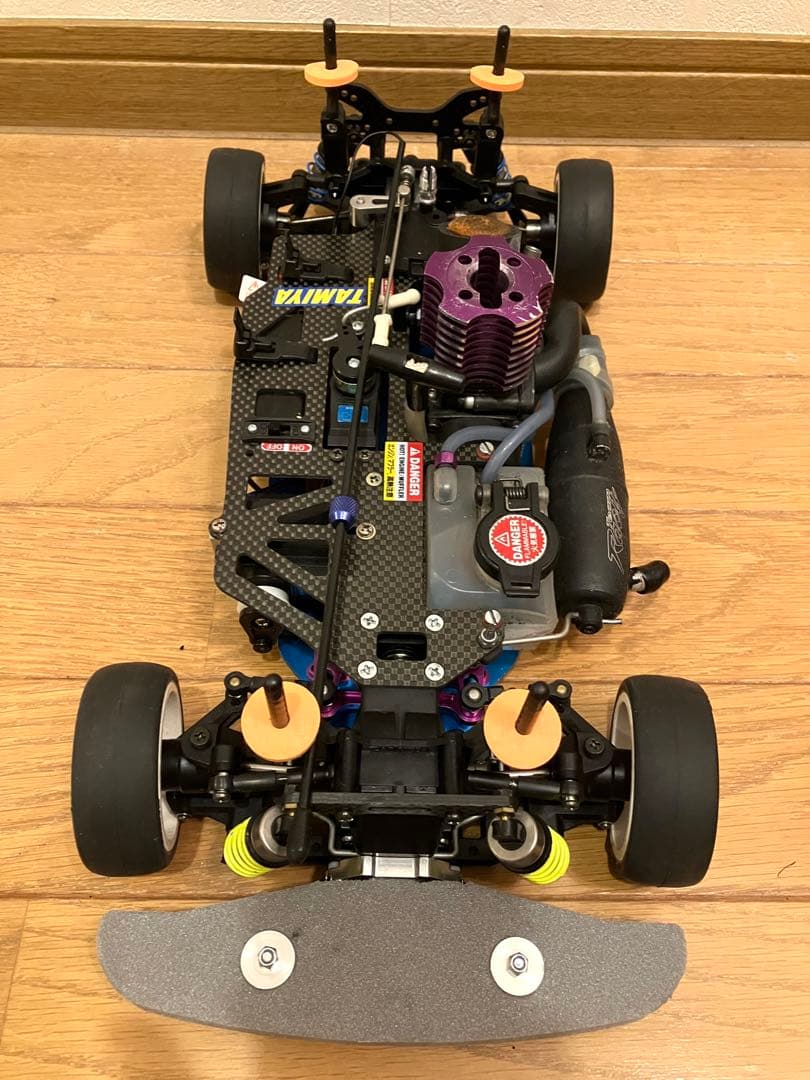 タミヤ ラジコン TG10 Mk1 エンジンカー オプションパーツ付き