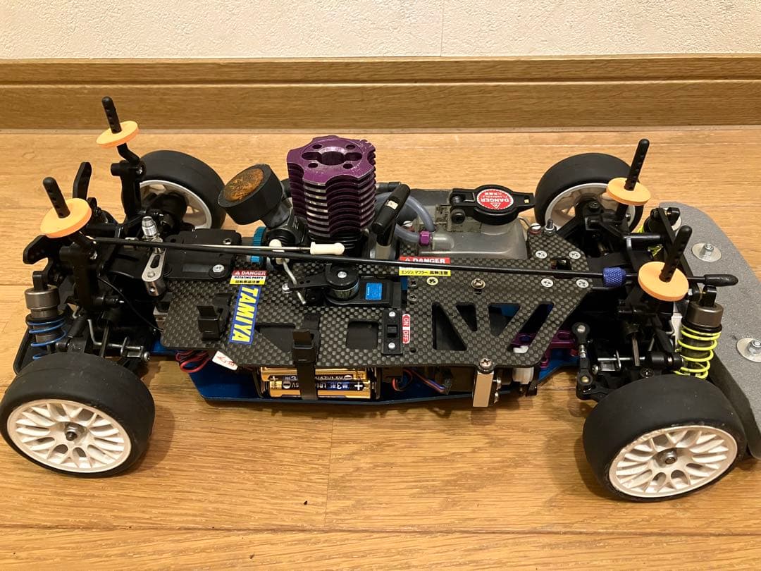 タミヤ ラジコン TG10 Mk1 エンジンカー オプションパーツ付き
