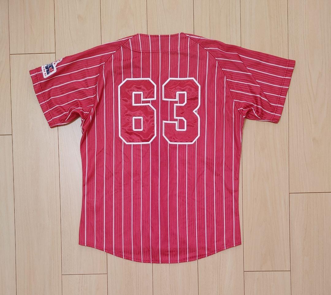 広島カープ　番号63　ミズノ　常昇魂　ハイクオリティ　ユニフォーム　Sサイズ