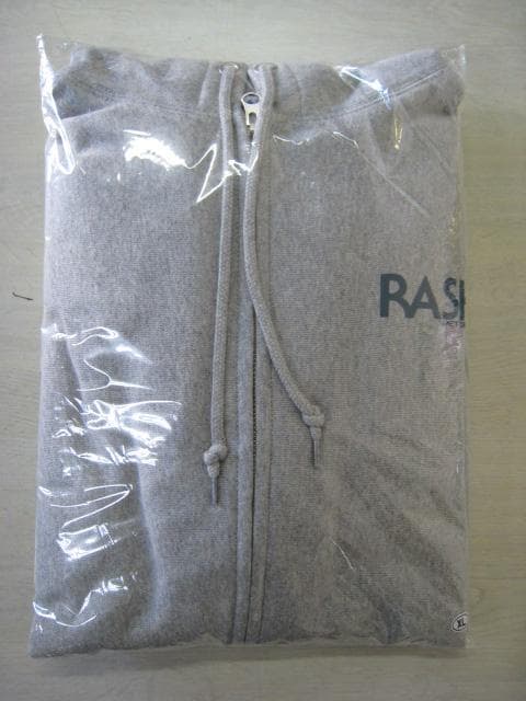 RASH WETSUITS 2026 羽バックフルジップパーカー ヘザーグレー