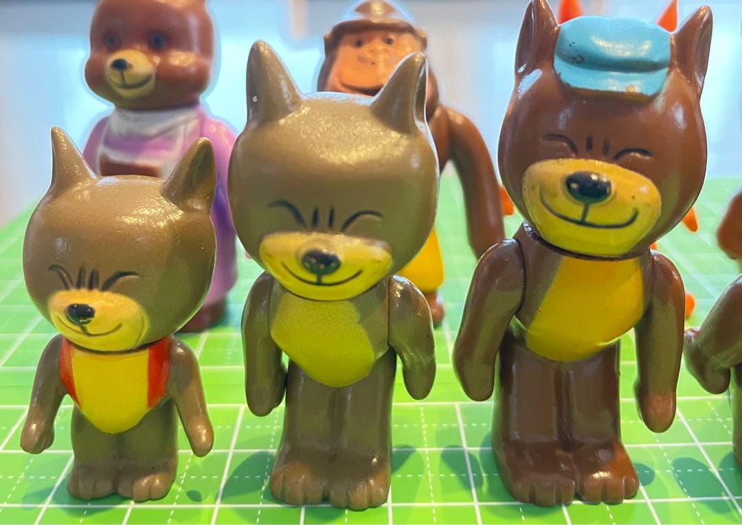 こぐまのミーシャ　フィギュア　昭和レトロ　11体まとめ売り