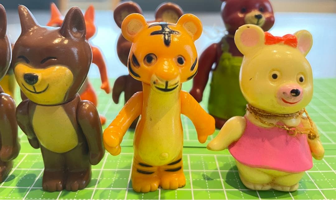 こぐまのミーシャ　フィギュア　昭和レトロ　11体まとめ売り