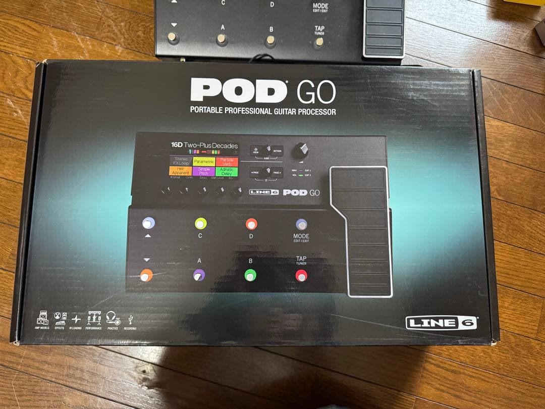 LINE 6 POD GO 箱付き