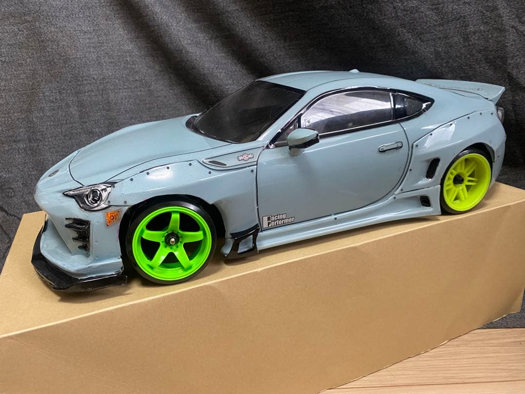 ラジコンタミヤ86ボディ アディクションワイドボディキットインナーライトカバー付